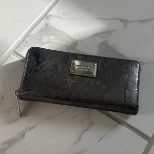 Michael Kors Charcoal Monogram Wallet